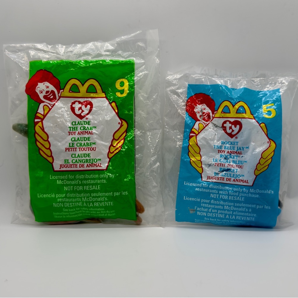 9 McDonald's Happy Meal Toys Bundle